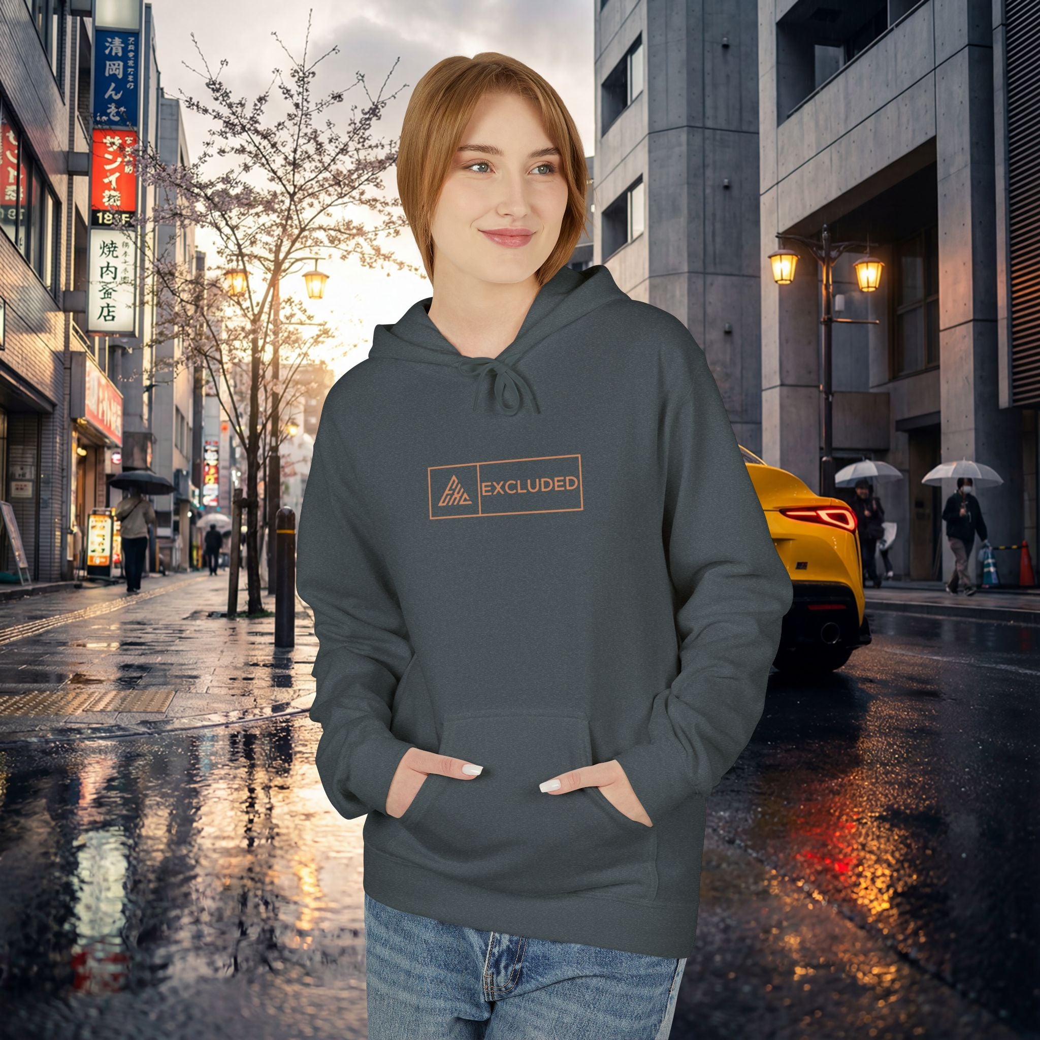 JDM Legends Hoodie — Sakura Drift Car Graphic Sweatshirt