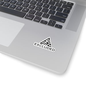 Excluded logo sticker