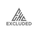 Excluded logo sticker