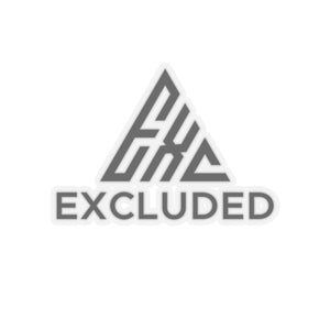 Excluded logo sticker