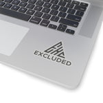 Excluded logo sticker