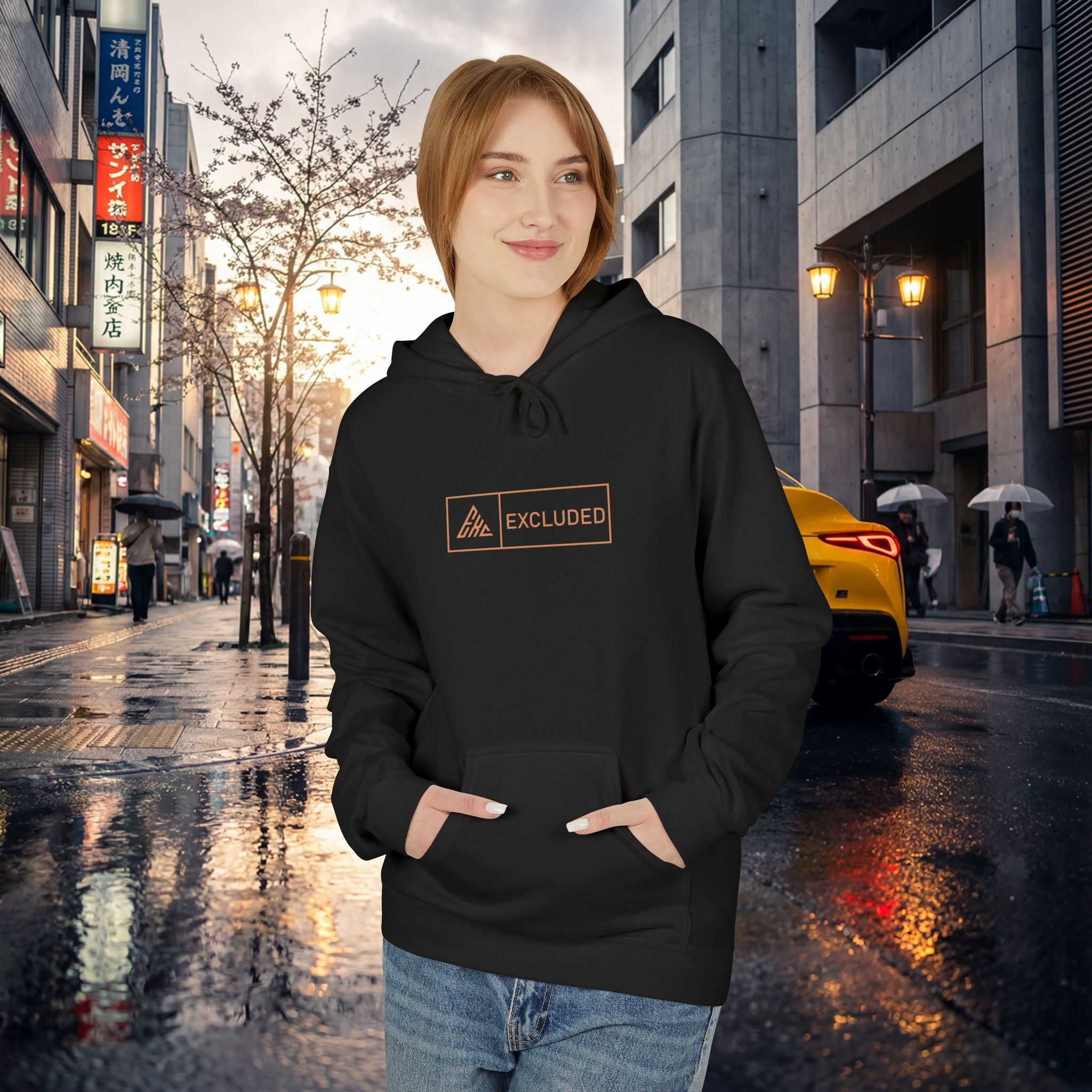 JDM Legends Hoodie — Sakura Drift Car Graphic Sweatshirt
