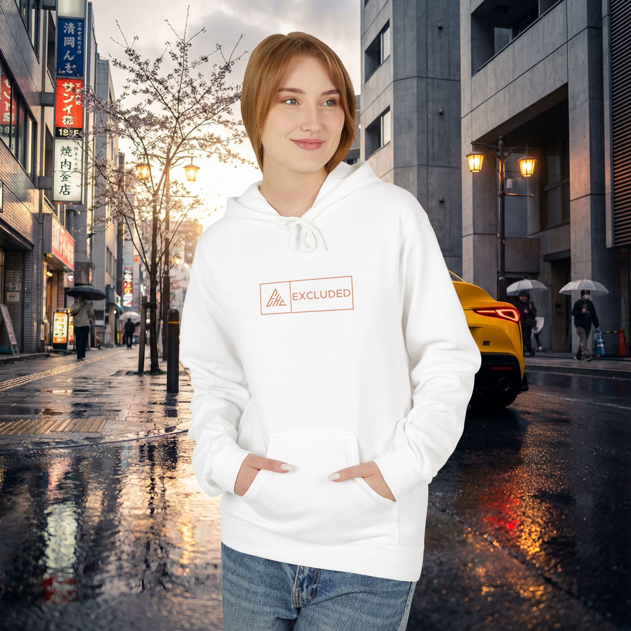JDM Legends Hoodie — Sakura Drift Car Graphic Sweatshirt