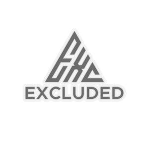 Excluded logo sticker