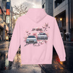 JDM Legends Hoodie — Sakura Drift Car Graphic Sweatshirt