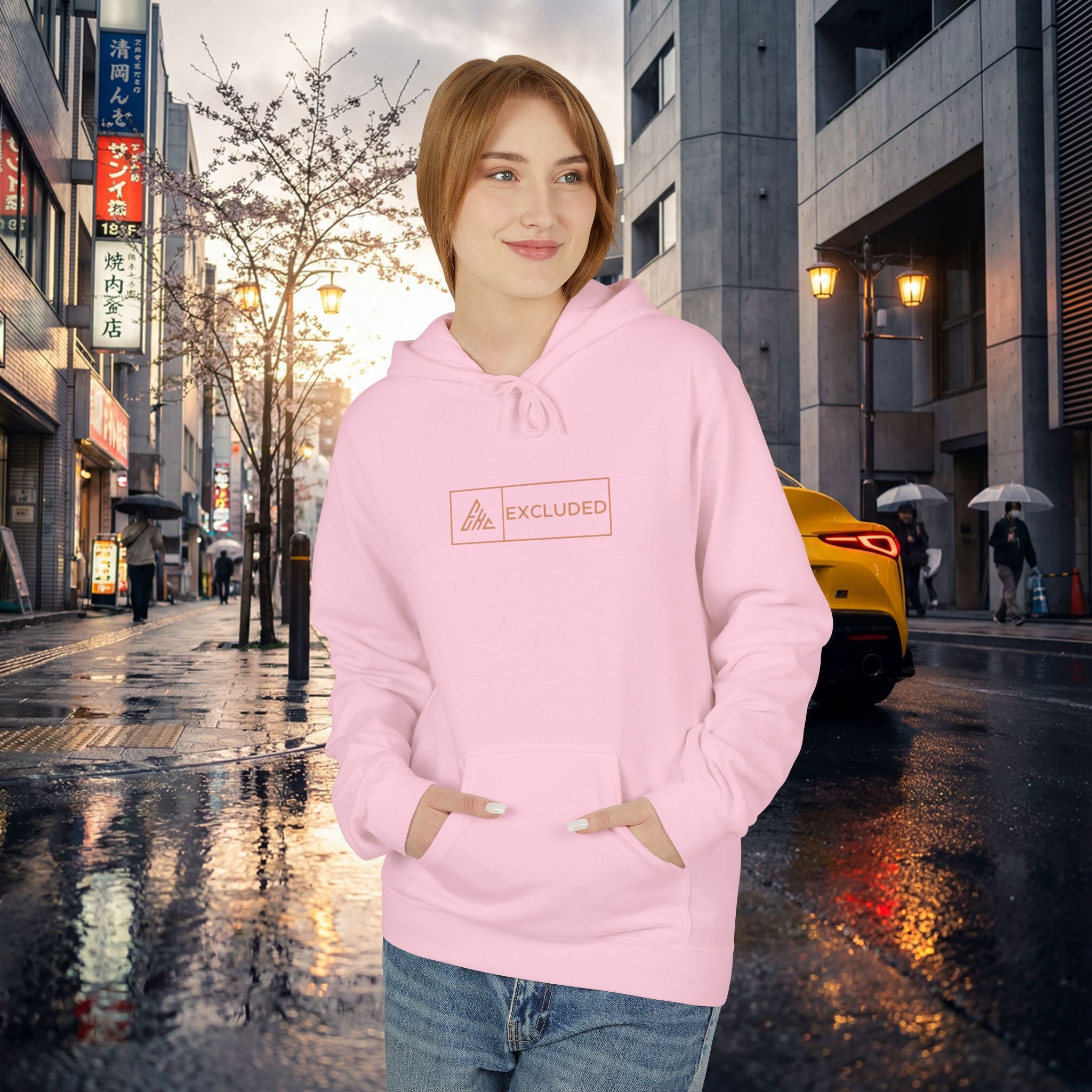 JDM Legends Hoodie — Sakura Drift Car Graphic Sweatshirt