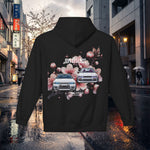 JDM Legends Hoodie — Sakura Drift Car Graphic Sweatshirt