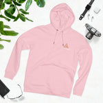 Japanese city scape rose Premium Pullover