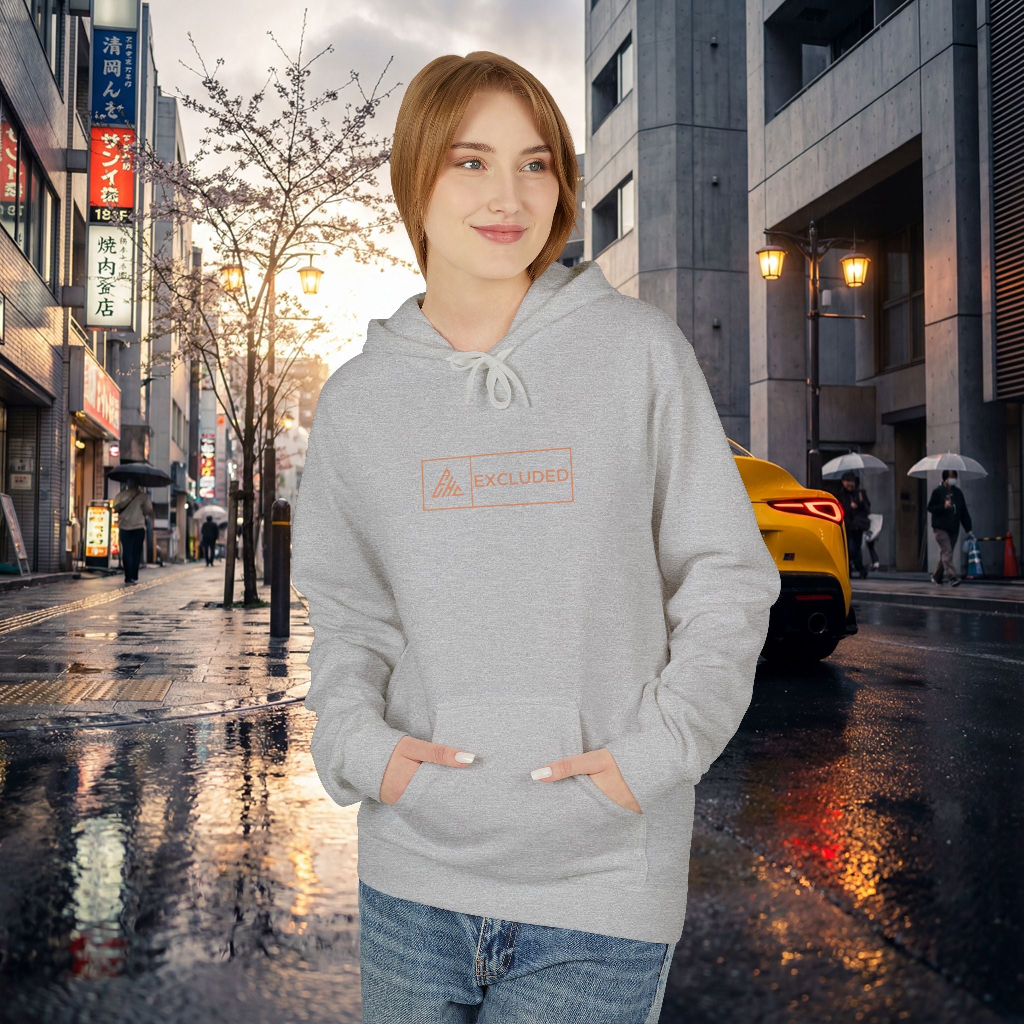 JDM Legends Hoodie — Sakura Drift Car Graphic Sweatshirt